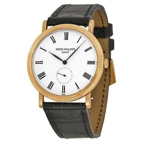 patek mens watches|patek philippe calatrava men's watch.